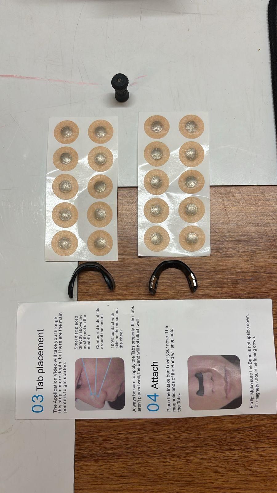 Magnetic Snore Removal Breathing Nasal Strip