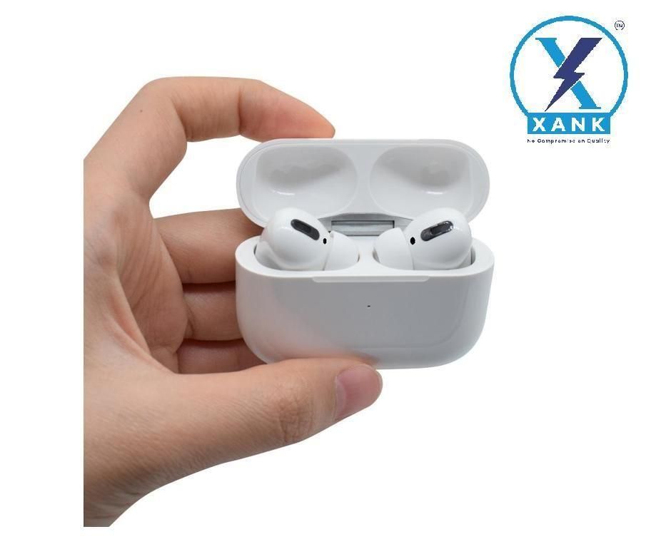 XANK Air-pods Pro with Wireless Charging Case with Sensor Enabled Bluetooth