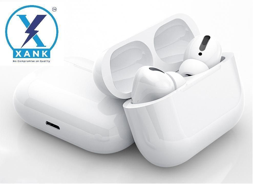 XANK Air-pods Pro with Wireless Charging Case with Sensor Enabled Bluetooth