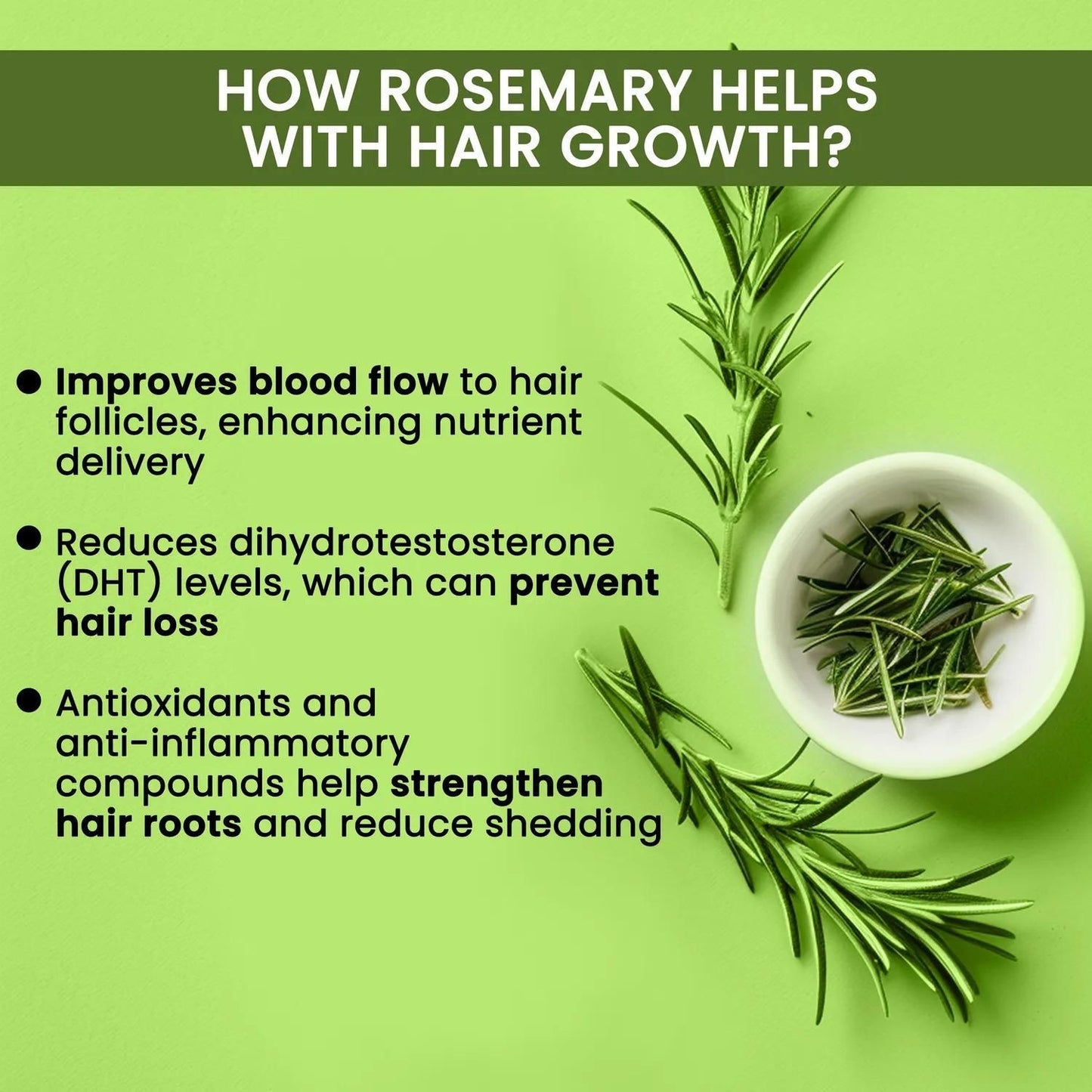 Rosemary Water Hair Spray For Regrowth- Buy 1 Get 2 Free