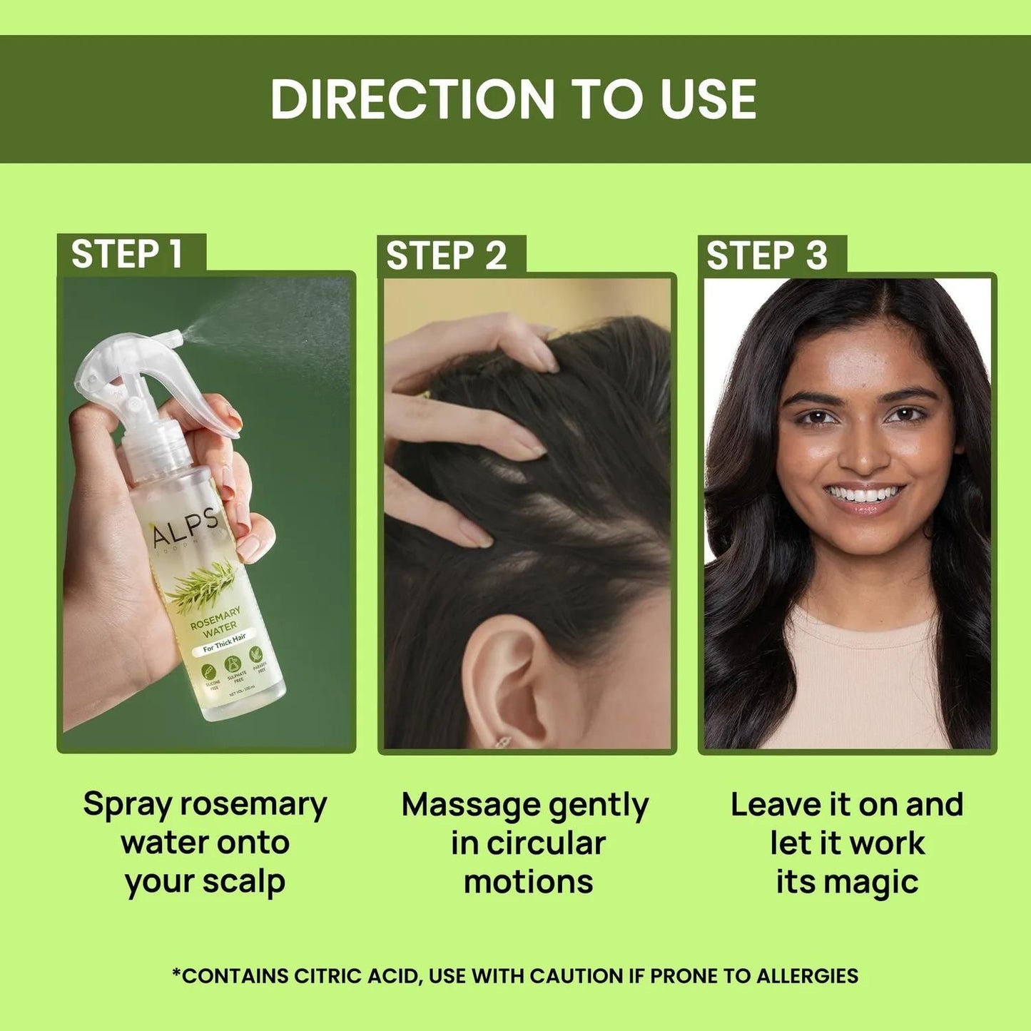Rosemary Water Hair Spray For Regrowth- Buy 1 Get 2 Free