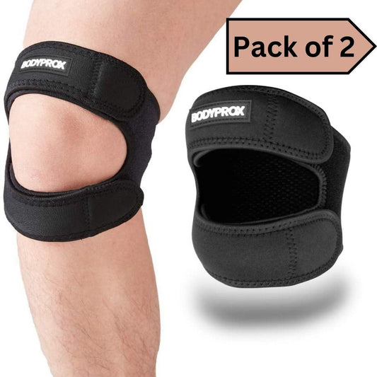 Knee Pain Relief Adjustable Knee Strap (Pack of 2)