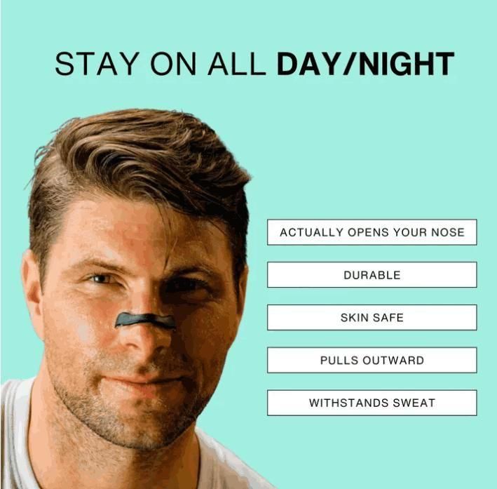 Magnetic Snore Removal Breathing Nasal Strip